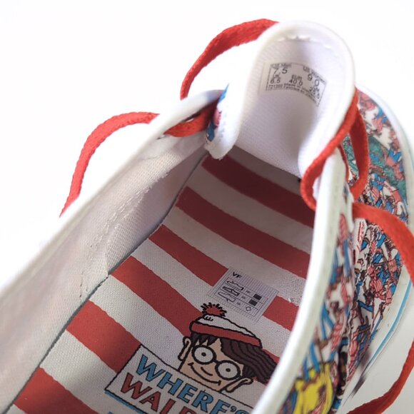 Vans Sneakers x Where’s Waldo? Vans Limited Edition Womens Size 9 - Picture 4 of 11
